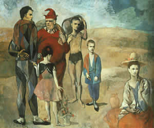 Pablo Picasso, Family of Saltimbanques, 1905, National Gallery of Art, Washington D.C